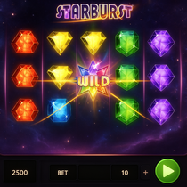 Playio - Starburst Slot Game - Online Casino